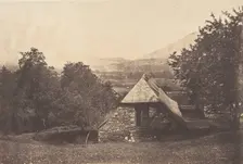 Vallée d'Argelès près de la ferme de Despourreins. St-Sauveur, 1853. Creator: Joseph Vigier