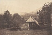 Vallée d'Argelès près de la ferme de Despourreins. St-Sauveur, 1853. Creator: Joseph Vigier