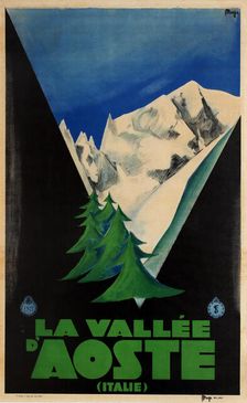 Vallée d'Aoste, 1931. Creator: Maga (Magagnoli), Giuseppe (1878-1933)