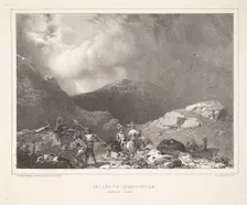 Vallée de Glenfinlas (Glenfinlas Valley) , 1826. Creator: Richard Parkes Bonington