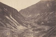 Vallée et chapelle d'Héas, St-Sauveur, 1853. Creator: Joseph Vigier