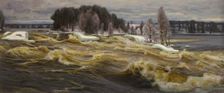 Vallinkoski Rapids, 1913. Creator: Victor Westerholm