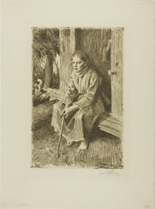 Vallkulla, 1912. Creator: Anders Leonard Zorn