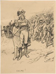Valmy, 1899?. Creator: Adolphe Willette (French, 1857-1926); Imprimerie Champenois