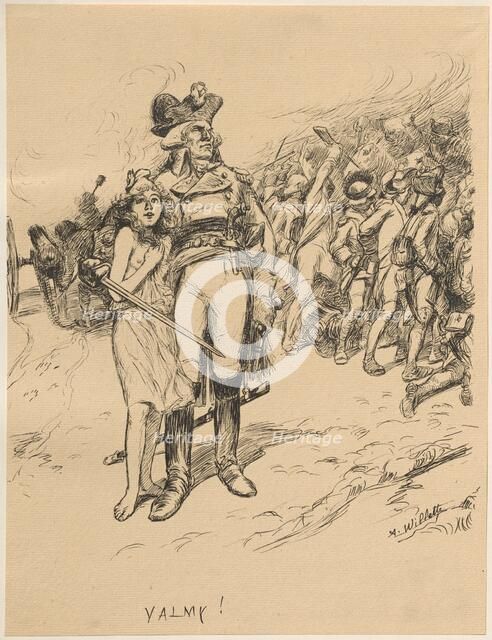 Valmy, 1899?. Creator: Adolphe Willette (French, 1857-1926); Imprimerie Champenois.