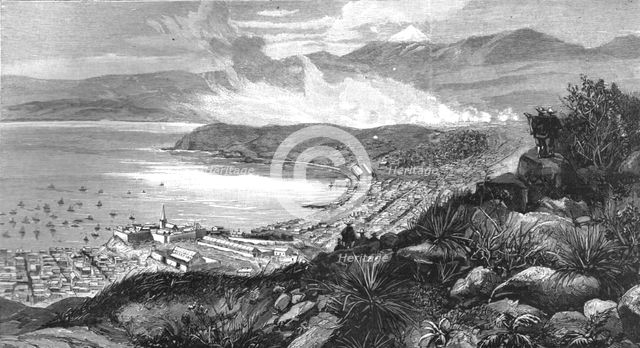 ''Valparaiso, Chile, from the Hills South-East of the City', 1891. Creator: Unknown.