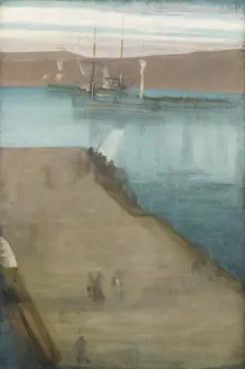 Valparaiso Harbor, 1866. Creator: James Abbott McNeill Whistler