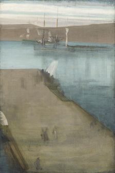 Valparaiso Harbor, 1866. Creator: James Abbott McNeill Whistler