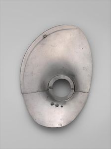 Vamplate (Hand Guard for a Lance), German, Landshut, ca. 1490. Creator: Matthes Deutsch