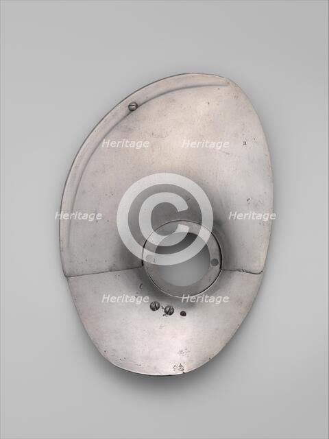 Vamplate (Hand Guard for a Lance), German, Landshut, ca. 1490. Creator: Matthes Deutsch.