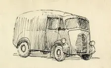 Van, 1951. Creator: Shirley Markham