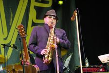 Van Morrison, Love Supreme Jazz Festival, Glynde Place, East Sussex, 2015. Artist: Brian O'Connor
