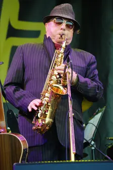 Van Morrison, Love Supreme Jazz Festival, Glynde Place, East Sussex, 2015. Artist: Brian O'Connor