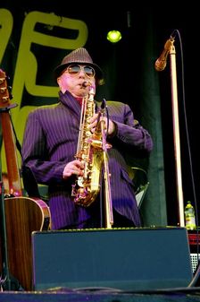 Van Morrison, Love Supreme Jazz Festival, Glynde Place, East Sussex, 2015. Artist: Brian O'Connor