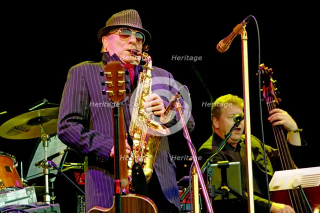Van Morrison, Love Supreme Jazz Festival, Glynde Place, East Sussex, 2015. Artist: Brian O'Connor.