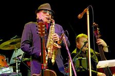 Van Morrison, Love Supreme Jazz Festival, Glynde Place, East Sussex, 2015. Artist: Brian O'Connor