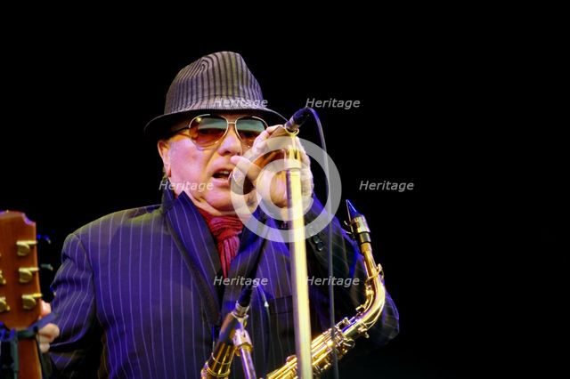 Van Morrison, Love Supreme Jazz Festival, Glynde Place, East Sussex, 2015. Artist: Brian O'Connor.