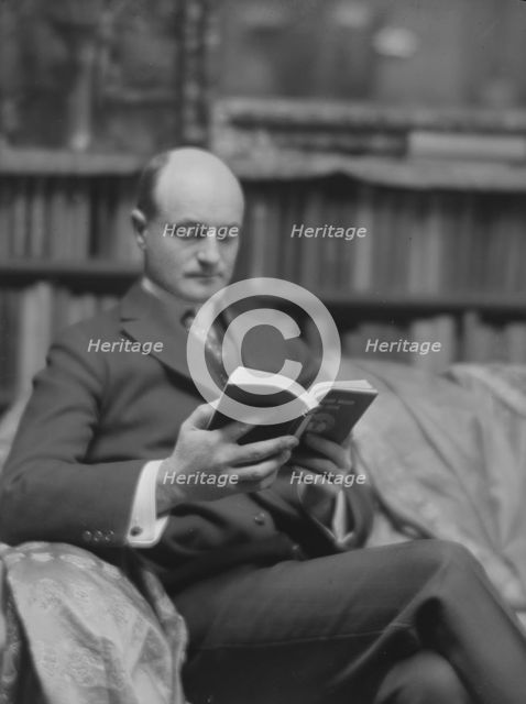 Van Dyke, William, Mr., portrait photograph, 1916 Mar. 11. Creator: Arnold Genthe.