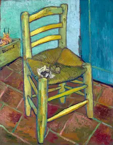 Van Gogh's Chair, 1888. Artist: Gogh, Vincent, van (1853-1890)