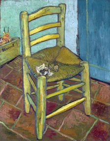 Van Gogh's Chair, 1888. Artist: Gogh, Vincent, van (1853-1890)