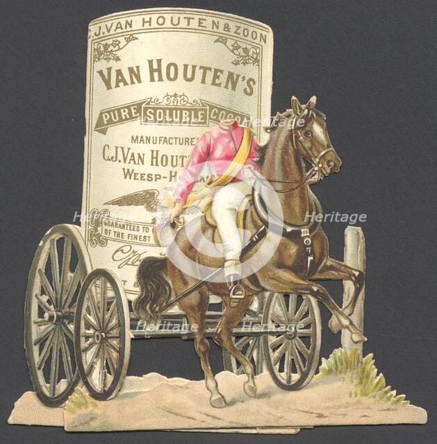 Van Houten's Cocoa, 1890s. Artist: Unknown