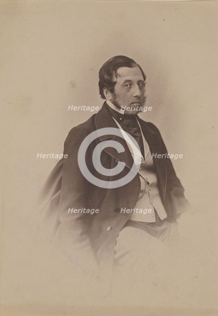 Van Praet, Bourgmestre Breuxelles, 1864, 1860-1861. Creator: Nadar.