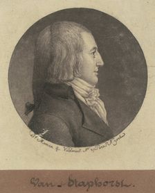 Van Staphorst, 1796-1797. Creator: Charles Balthazar Julien Févret de Saint-Mémin