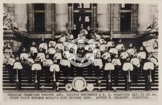 Vancouver's Kitsilano Boys' Band, c1935. Creator: Unknown.