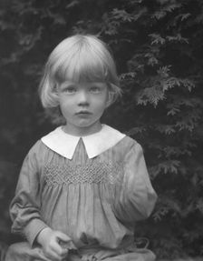 Vanderlip, Master, portrait photograph, 1918 May. Creator: Arnold Genthe
