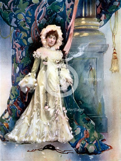 Vane Featherstone in The Price of Peace, c1902.Artist: Ellis & Walery