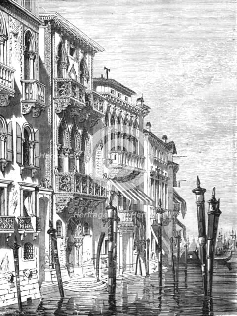 'Vanetian Houses; The River Basin of the Po, and the Lagoons of the Adriatic', 1875. Creator: Unknown.
