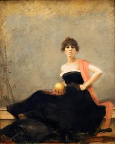 Vanity 1885. Creator: Agache, Alfred (1843-1915)
