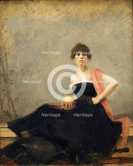 Vanity', 1885. Creator: Agache, Alfred (1843-1915).