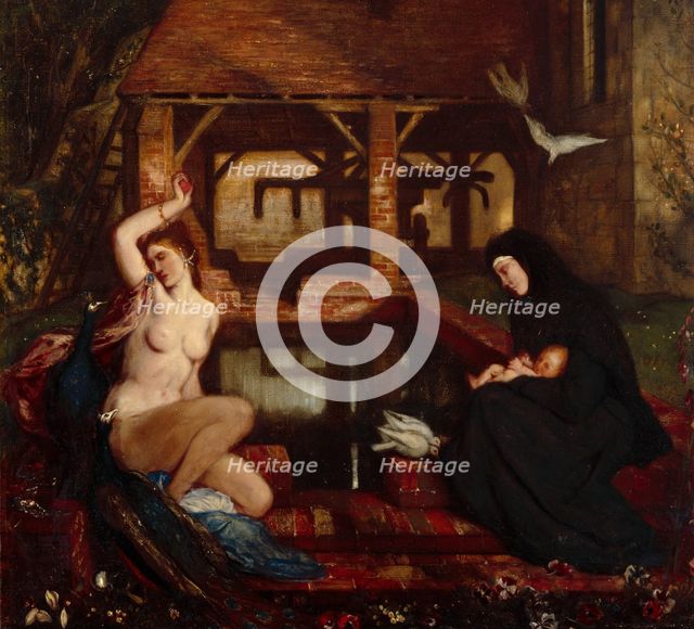 Vanity and Sanctity, 1921. Creator: Charles Shannon.