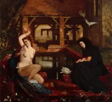 Vanity and Sanctity, 1921. Creator: Charles Shannon
