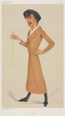 Vanity Fair: A Symphony, 1878. Creator: Leslie Matthew (Spy) Ward (British, 1851-1922); Vincent Brooks Day & Son