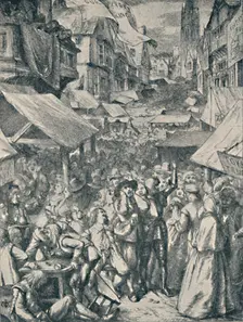 Vanity Fair. From The Pilgrim's Progress (John Bunyan) c1850-1890, (1923). Artist: John Dawson Watson