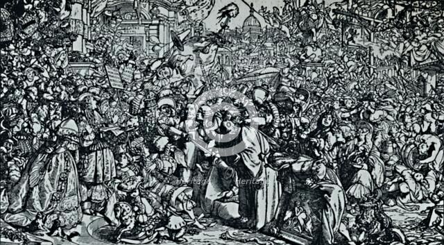 'Vanity Fair. From 'The Pilgrim's Progress' (Bunyan)', c1861, (1923). Artist: Frederic Shields.