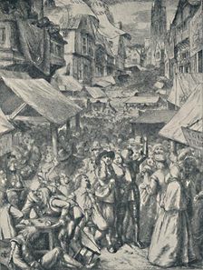 Vanity Fair. From The Pilgrim's Progress (John Bunyan) c1850-1890, (1923). Artist: John Dawson Watson