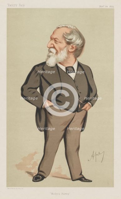 Vanity Fair: "Modern Poetry", 1875. Creator: Carlo (Ape) Pellegrini (Italian, 1839-1889); Vincent Brooks Day & Son.
