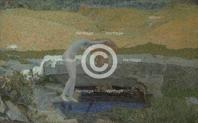 Vanity (La Vanità), 1897. Artist: Segantini, Giovanni (1858-1899)