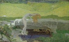 Vanity (The Source of Evil). Artist: Segantini, Giovanni (1858-1899)