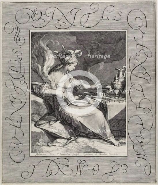 Vanity, Vanity, All is Vanity, c.1600. Creator: Jan Saenredam.