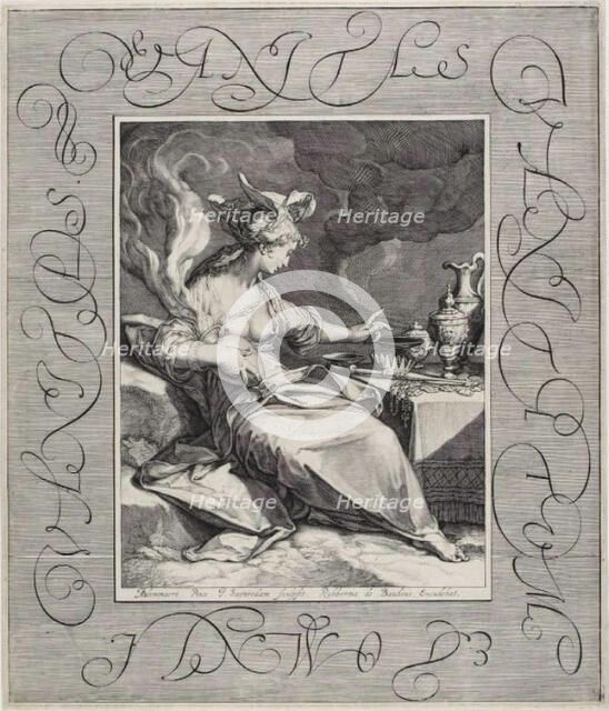 Vanity, Vanity, All is Vanity, c.1600. Creator: Jan Saenredam.