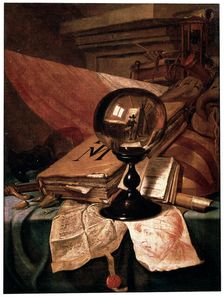 Vanitas 17th century. Artist: Vincent Laurentz van der Vinne I