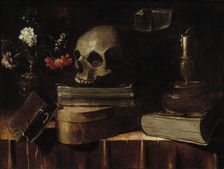 Vanitas, 1631-1678. Creator: Master of the Vanitas Texts