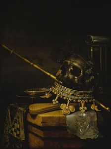 Vanitas, 1661. Creator: Edwaert Collier