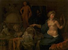 Vanitas, 1691-1727. Creator: Johann Sigismund Ebert