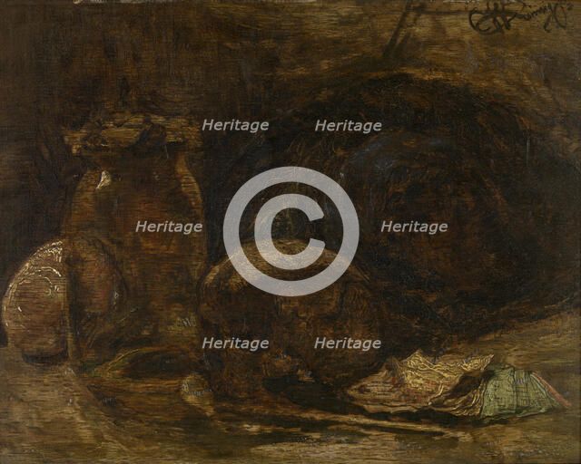 Vanitas, 1869. Creator: Willem Linnig II.