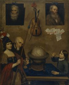 Vanitas with Minerva, 1709. Creator: Magnus Jørgensen